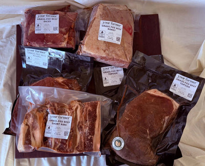"Slow King" grass-fed beef combo from Your Farmer — slow-cooker cuts and roasts, paddock-to-plate NSW & ACT delivery